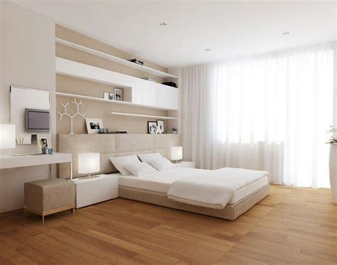 Recamara Con Piso De Madera Contemporary Bedroom Modern Modern Bedroom