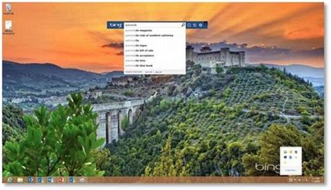 Microsoft Releases Bing Desktop 11 Adds Windows 8
