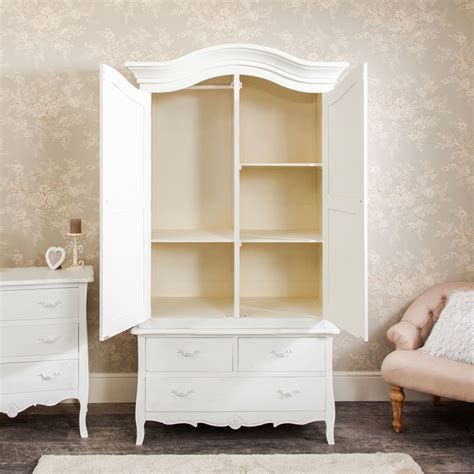 See more ideas about white bedroom, bedroom, home. Large Off White Distressed Bedroom Wardrobe - Melody Maison®