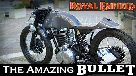 Cafe Racer Royal Enfield Bullet By Tsp Motorwoks Youtube