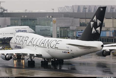 Star Alliance Lufthansa All Boeing 747 430m Boeing Boeing 747