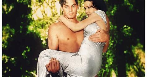 Johnny Weissmuller And Maureen Osullivan In Tarzan And His Mate Directed By Cedric Gibbons