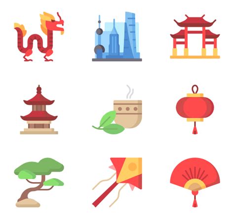 51 Free Vector Icons Of Travel China