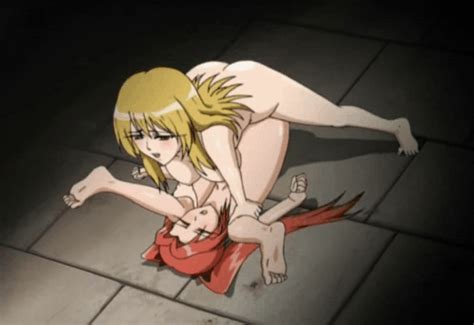 Rule Girls Animated Blush Breast Grab Futanari Ikusa Otome