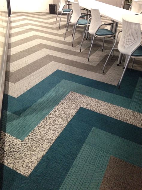 Interface On Line In A Chevron With Human Nature Hn840 Carpet Diy