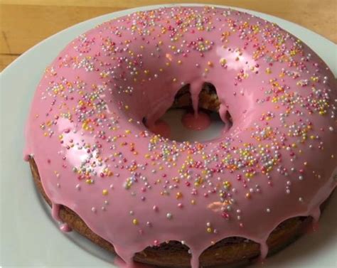 Giant Donut Cake Recipe Sidechef