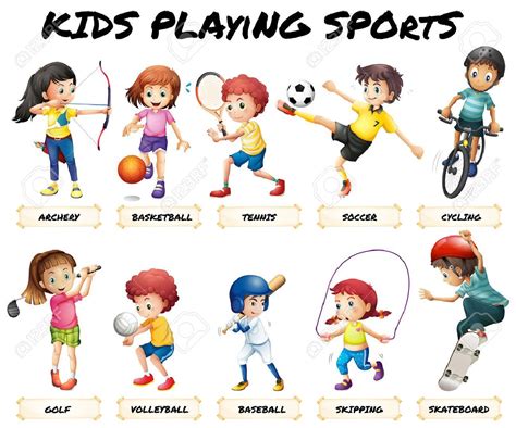 Imatge Relacionada Kids Playing Sports Kids Playing Learning