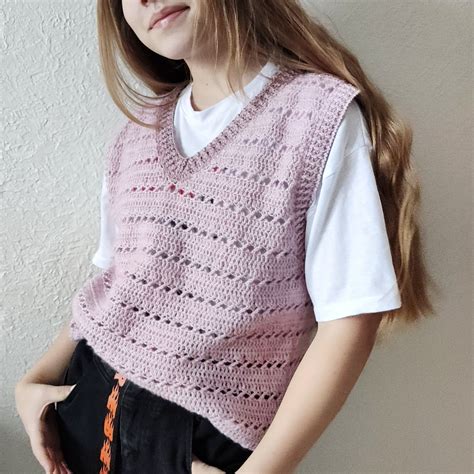 Crochet Vest Pattern Inspire Uplift Crochet Vest Pattern Crochet