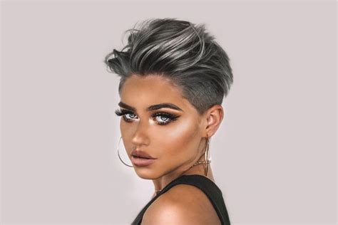 How To Create And Style An Undercut Hairstyle For Women Short