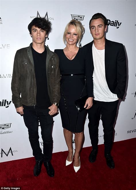 (photo by kevork djansezian/getty images). Pamela Anderson's son Dylan Lee reveals he hasn't watched Baywatch | Daily Mail Online