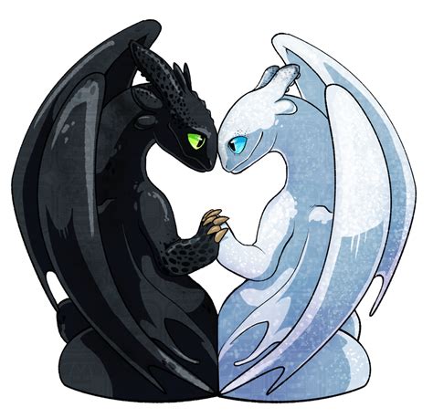 Toothless And Light Fury Png Png Image Collection