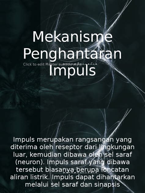 #simpatik #parasimpatik #lengkungrefleksada revisisimpatik : Mekanisme Penghantaran Impuls