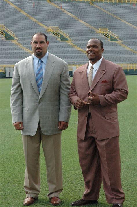 Marco Rivera And William Henderson Hall Of Fame Day At Lambeau