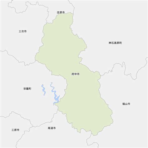 新潟(9951) 富山(4960) 石川(4354) 福井(3134) 山梨(2280). 広島県府中市の地図 | Map-It マップ・イット