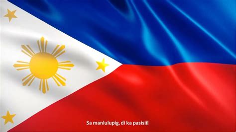 Lupang Hinirang The Philippine National Anthem With Lyrics YouTube
