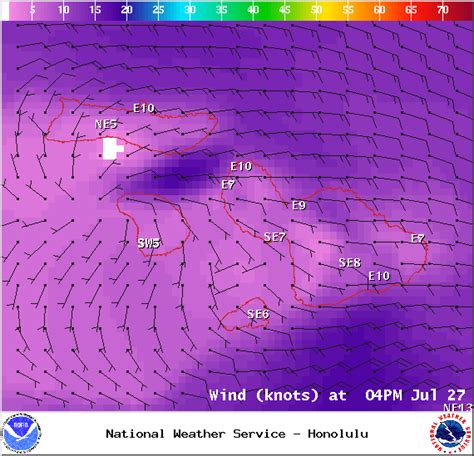 Weak Winds Allow For Landsea Breeze Patterns Today Maui Now