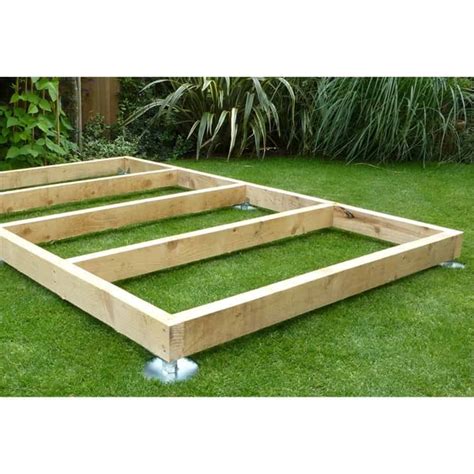 Uneven Ground Shed Base Outdoorshedkits