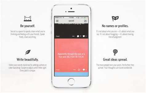 To make it interesting and easy to understand, we've added. 'Secrets' App Offers an Anonymous Way of Sharing Secrets