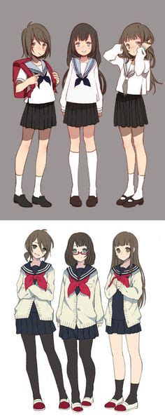 50 Anime School Uniform Reference Ideas Anime Outfits School Uniform