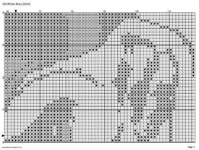 Check spelling or type a new query. EASY PATTERNS: Georgia Bulldogs cross-stitch pattern