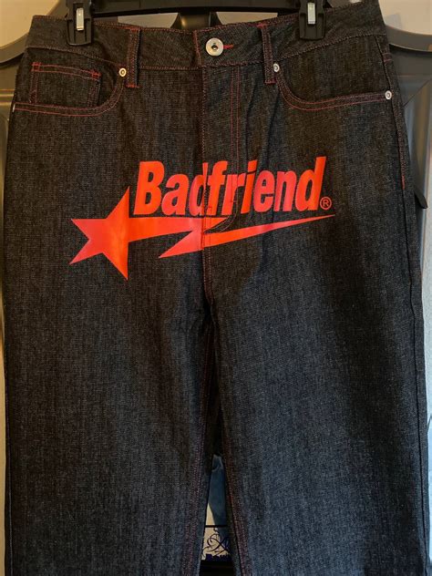Badfriend Star Logo Jeans Grailed