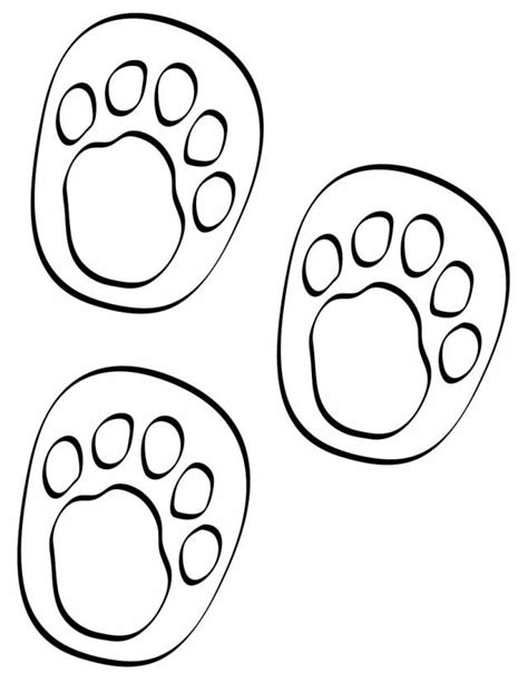 Some footprint coloring may be available for free. Desenho de Pegadas de cachorrinho para colorir - Tudodesenhos
