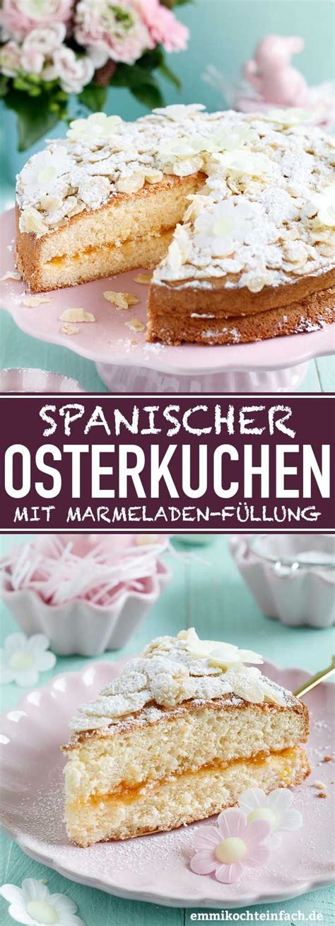 Eigelb und eiweiß werden voneinander getrennt. Spanischer Osterkuchen mit Marmeladenfüllung | Rezept ...