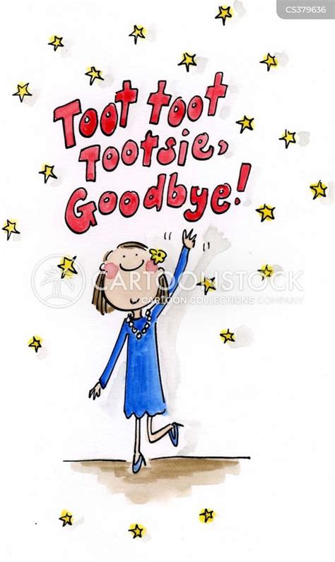 Saying Goodbye Cartoons And Comics Funny Pictures From Cartoonstock