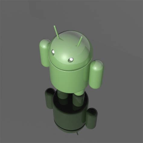 Android Mascot 3d Model Cgtrader