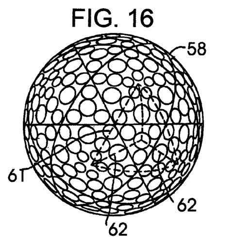Geodesic Icosahedral Golf Ball Dimple Pattern Patent 0700695