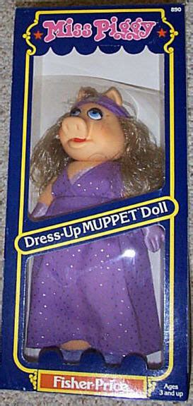 890 Miss Piggy Dress Up Muppet Doll
