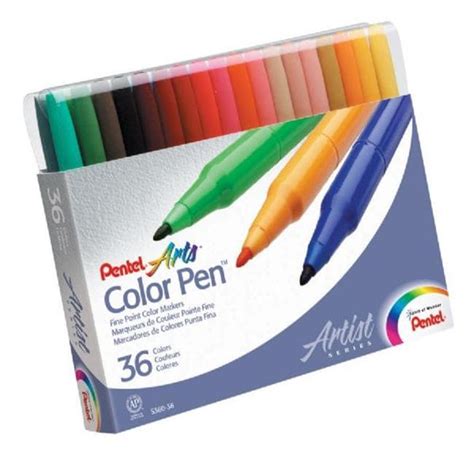 Alvin S360 36 Pentel Color Marker Set 36pcs Crayons Michaels