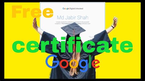 What is the structure of the course? How to get free certificate from google || google digital ...