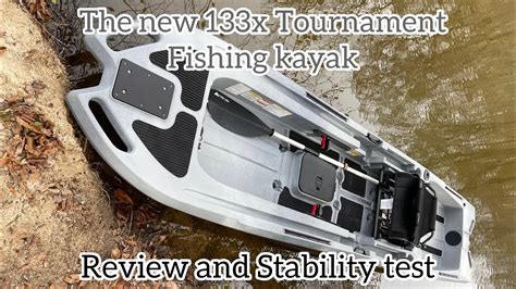 Ascend 133x Tournament Fishing Kayak Review And Stability Test Youtube