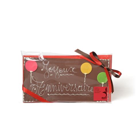 Des milliers de nouvelles images de grande qualité ajoutées chaque jour. Plaque "Joyeux Anniversaire" au chocolat au lait • ROY ...