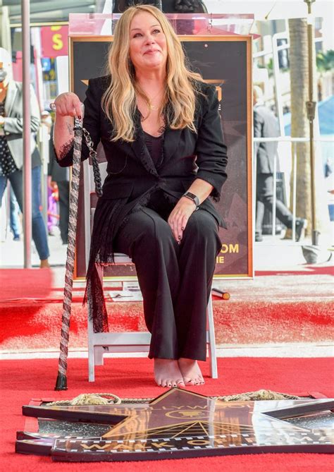Christina Applegate On Why She Was Barefoot At Walk Of Fame Ceremony Parade