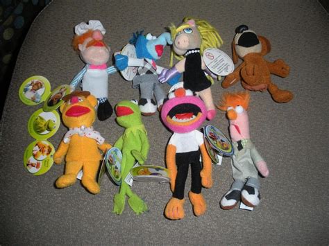 The Muppets Starbucks 4 Finger Puppets Full Set Of 8 With Tags