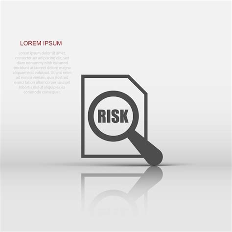 Premium Vector Risk Level Icon In Flat Style Result Vector