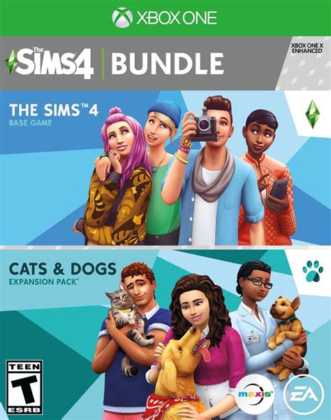 The Sims 4 With Cats And Dogs Expansion Pack Bundle