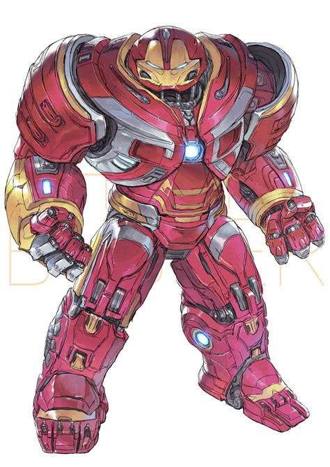 Hulkbuster Iron Man By Devon Pan Iron Man Hulkbuster Hulkbuster