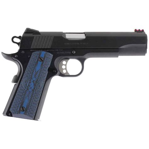 Colt Mfg 1911 Government Competition 45 Auto Acp 5in Blued W Blue