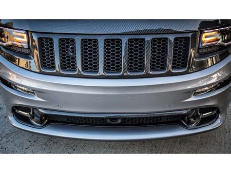 2014 2015 Jeep Cherokee Srt 8 Carbon Fiber Oem Front Upper Grille