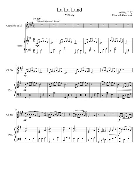 Justin hurwitz planetarium sheet music notes chords download. La La Land sheet music for Clarinet, Piano download free ...