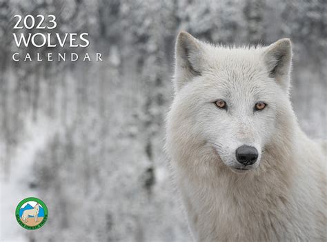 2023 Wolves Calendar Silver Creek Press