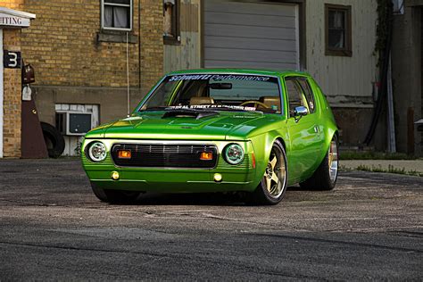 Mark Greenisens 1974 Gremlin Is A Bright Green Cone Killing Monster