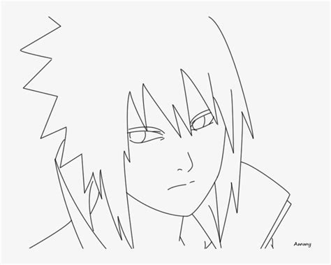 Sasuke Uchiha Outline Drawing How To Draw Sasuke Uchiha 35c