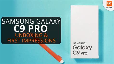 Samsung galaxy c9 pro 64 gb (gold) 6 gb ram,dual sim 4g. Samsung Galaxy C9 Pro: Unboxing & First Look | Hands on ...