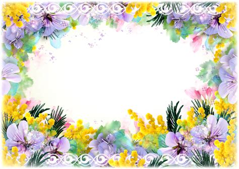 Here you can explore hq flower frame transparent illustrations, icons and clipart with filter setting like size, type, color etc. Flower Frame PNG - PSD, vector Free Download