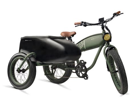 Mod Easy Sidecar Electric Bike Carries A Passenger The Fun Way
