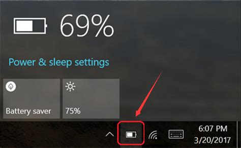 Windows 10 Battery Icon At Collection Of